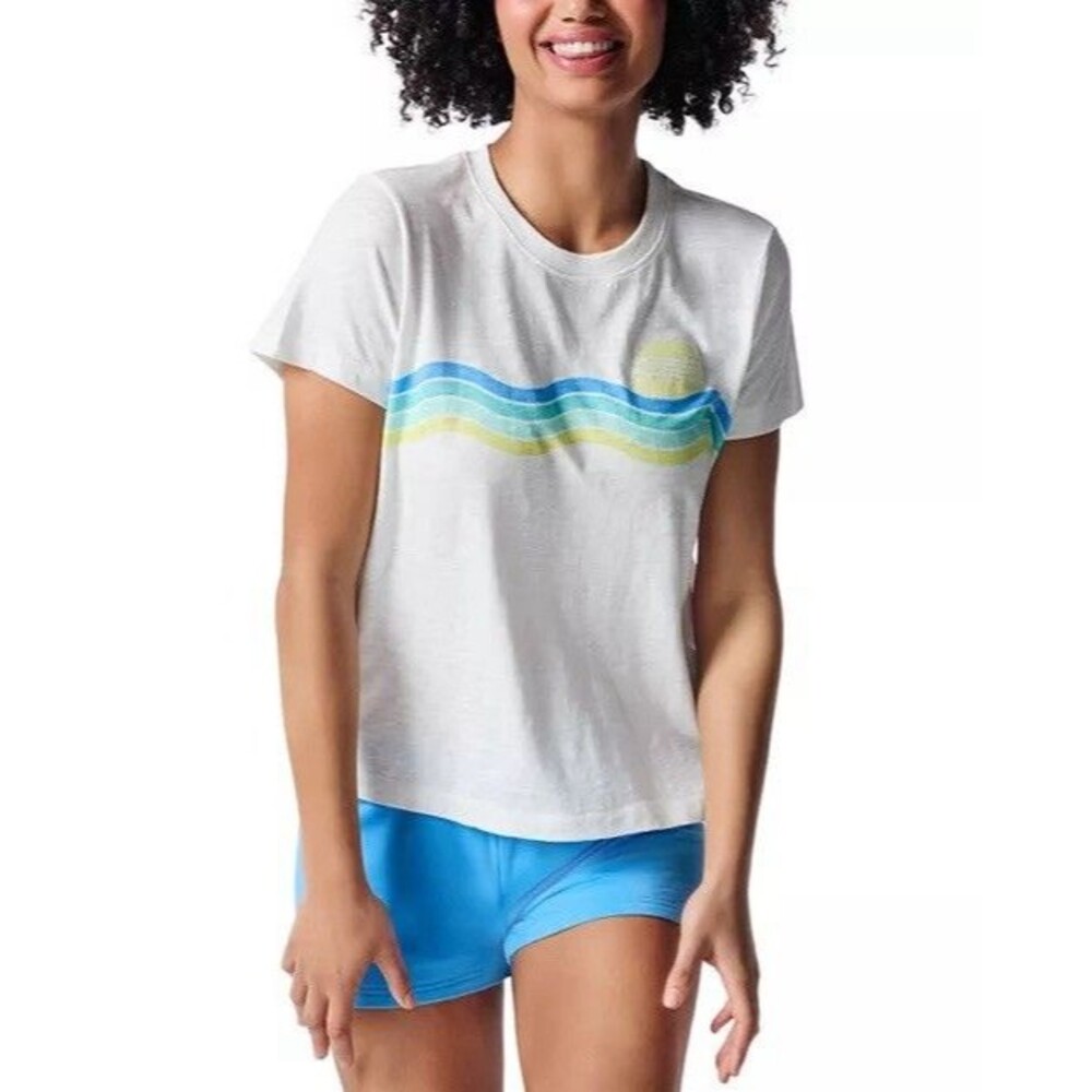 PJ Salvage IVORY Women's Aloha Summer Sleep Set, Large, NWT